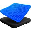 Gel Seat Cushion Summer Breathable Honeycomb Design For Pressure Relief Back Tailbone Pain for Home Office Wheelchair Chair Cars