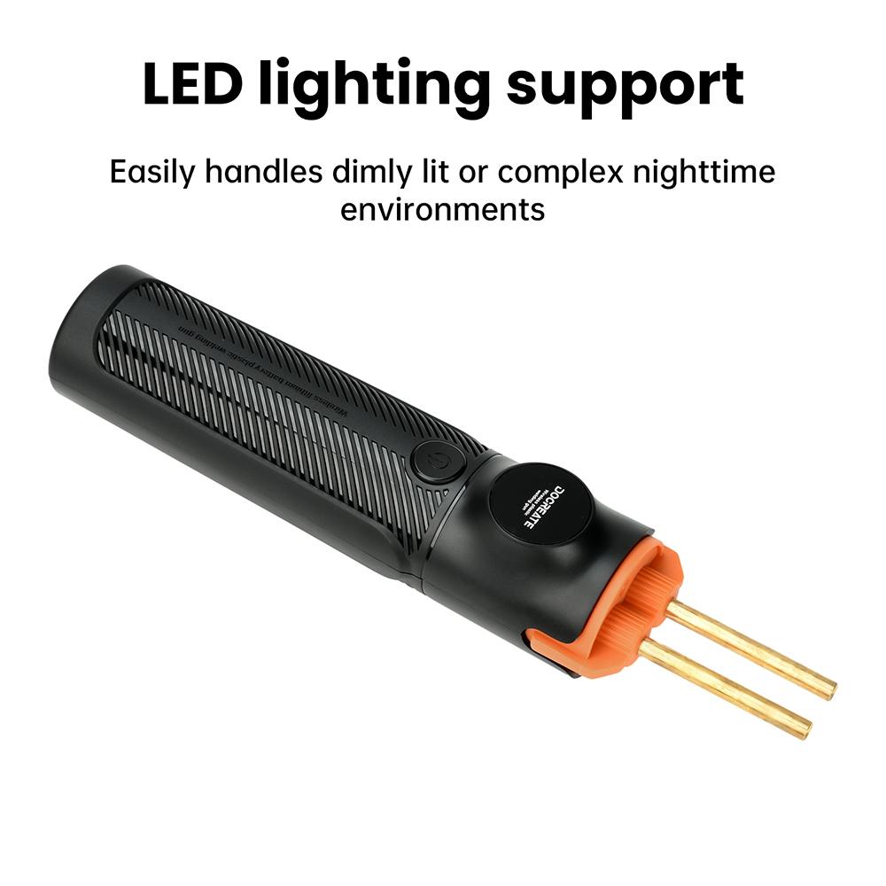5000mAh Cordless Plastic Welder Type-C Rechargeable Plastic Welding Machine 400PCS Needles Heat Stapler Bumper Repair Kits