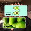 IK8 Avocado fruit art Transparent Phone Case for Motorola Moto Edge 20 30 40 50 S30 Fusion Ultra Pro Neo Lite + G200 G23