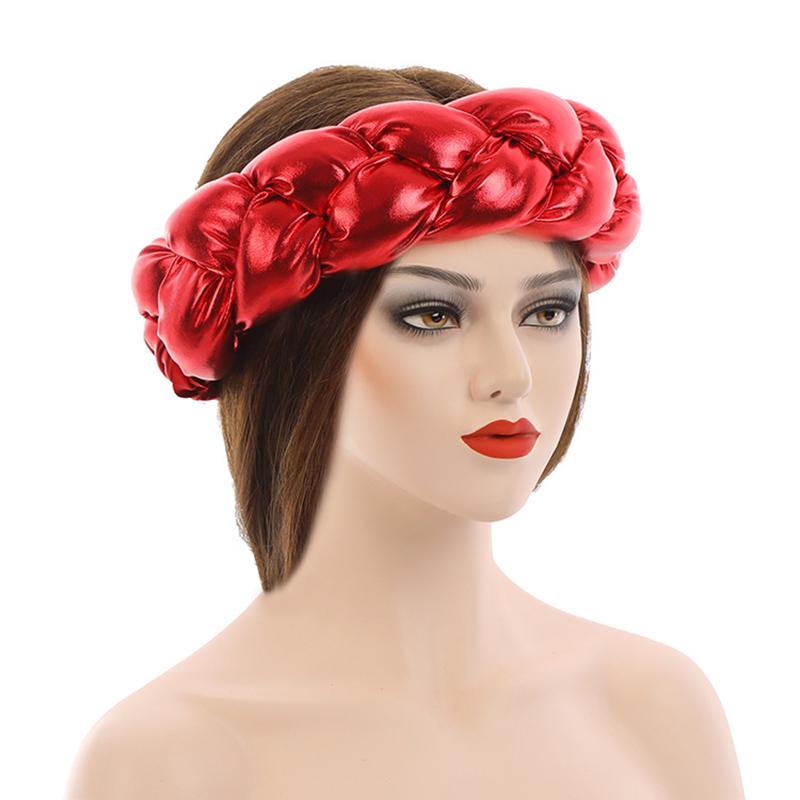 Fashion Braids Headbands for Women Candy Color Elastic Hair Bands Ladies Turban Female Headwear Accessories Bandage Bandana