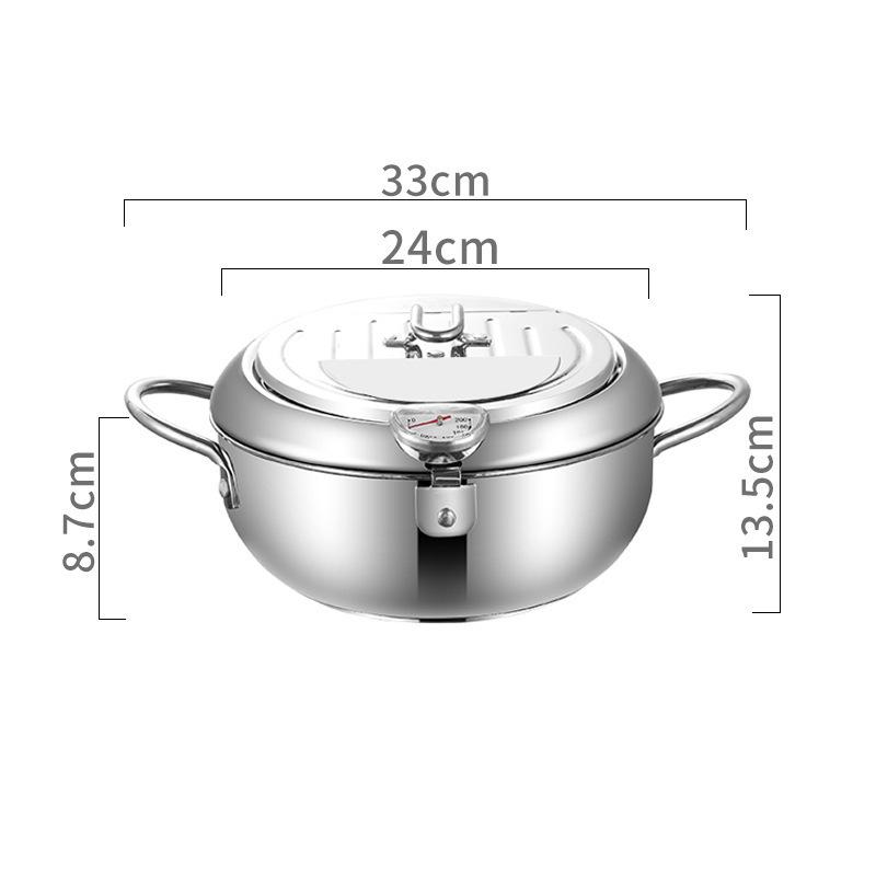 Japanese Tempura Stainless Steel Deep Fryer
