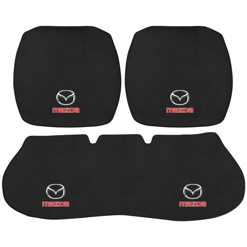 For Mazda 2 Mazda 3 MS For Mazda 6 CX-5 CX5 Accessories Car Seat Cushion Non-Slip Cover Ice Silk Velvet Plush