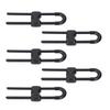 5Pcs Cabinet Handle Locks Multifunctional   U Shaped Child   Locks for Cabinet Drawer Gate Furniture Door Closet