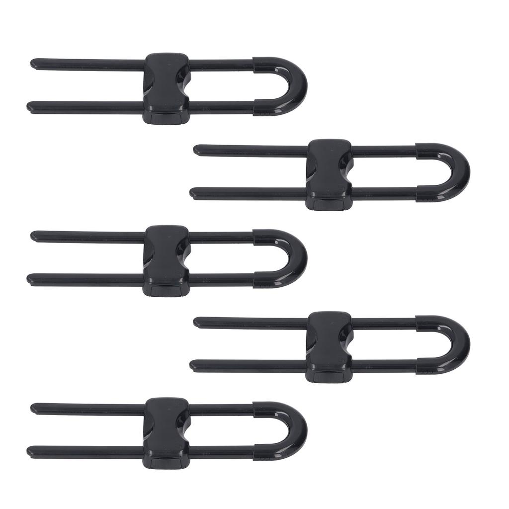 5Pcs Cabinet Handle Locks Multifunctional   U Shaped Child   Locks for Cabinet Drawer Gate Furniture Door Closet