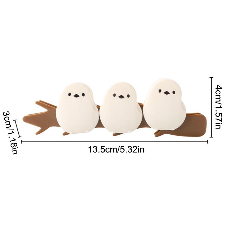 M-Little Bird Multifunctional Magnetic Sealing Clip Moisture-Proof Fresh-Keeping Food Bag Clip for Refrigerator Decoration 1700₽