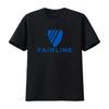 Fairline Yacht Company Logo Print Men's Black T Shirt Stylish Design Comfortable Fit Available In Sizes S 3XL Vintage Washed