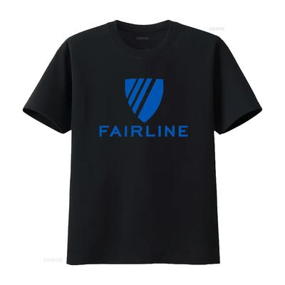 Fairline Yacht Company Logo Print Unisexs Black T Shirt Stylish Design Comfortable Fit Available In Sizes S 3xl Vintage Washed