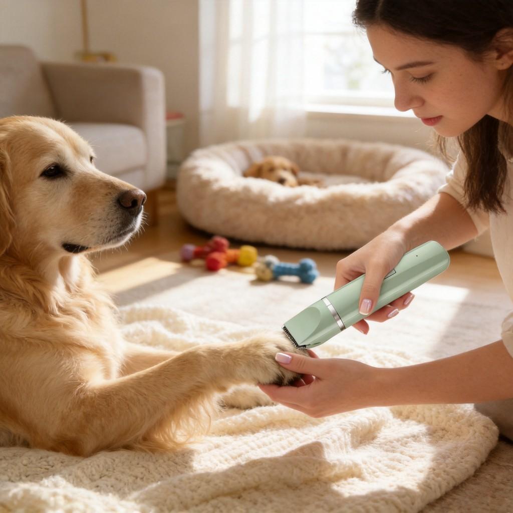 Pet Electric Clipper For Cats And Dogs With Usb Typec Rechargeable Grooming Shaver For Home Use