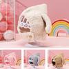 Baby Hat Winter Velvet Warm Pullover Hat Baby Super Cute Rabbit Ears Ear Hat Children's Plush Knitted Hat