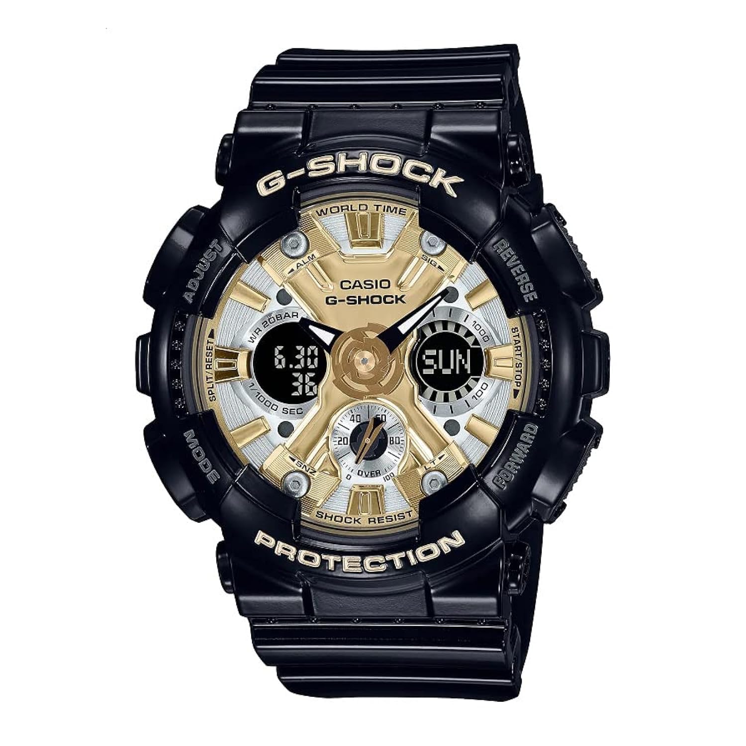 

Часы Casio Аналоговые Цифровые [Casio] Женские G-Shock GMA-S120GB-1ADR