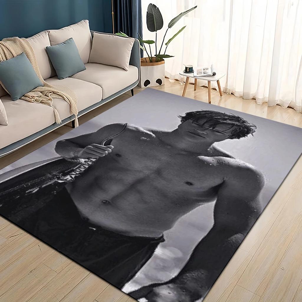 Rudy Pankow 27 Style New JJ Maybank Star Carpet Rug for Living Room Bedroom Home Sofa Decoration,Kids play Non-slip Floor Mat