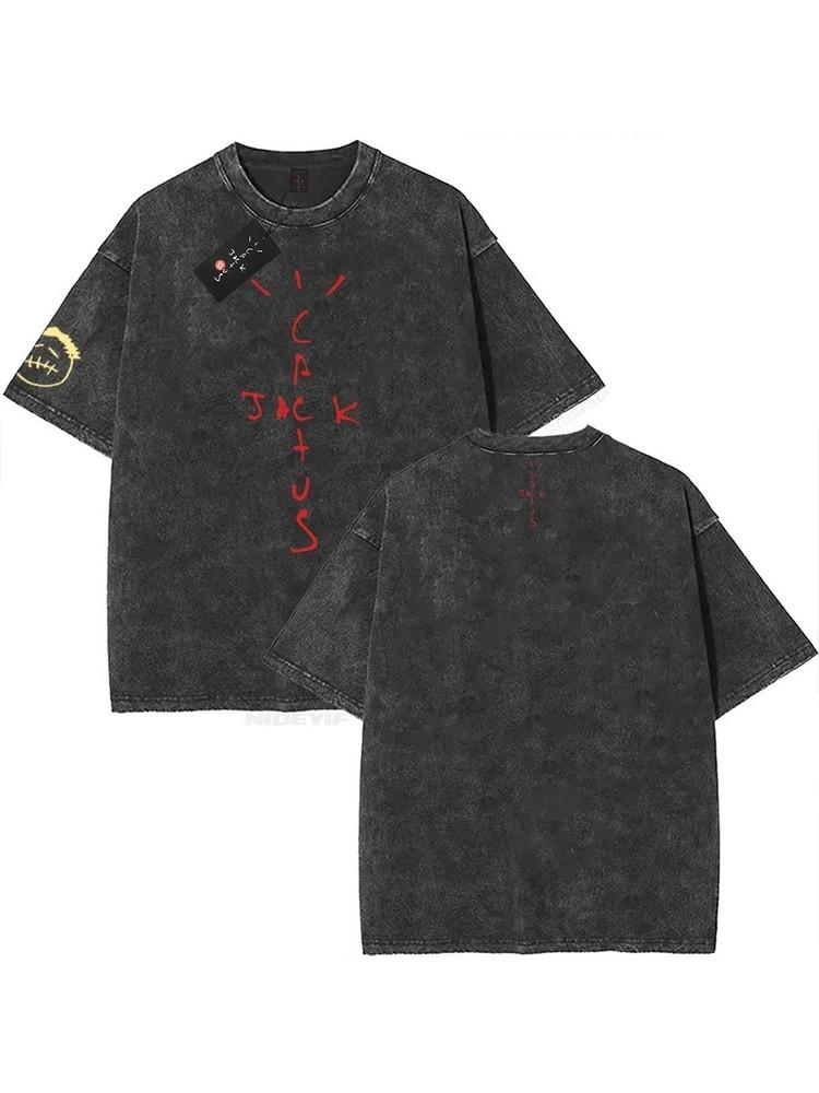 Travis Scott Oversized Washed Look Mom I Can Fly TShirt Cactus Jack Tee XL