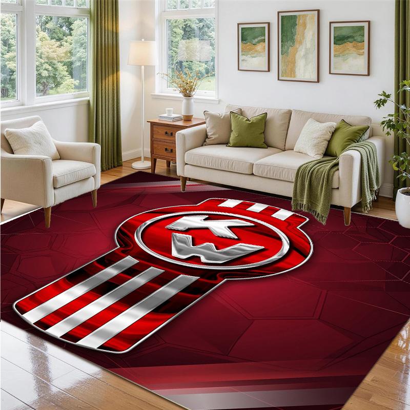 Kenworth Design Crystal Velvet Rug Soft Decorative Mat for Bedroom Entrance
