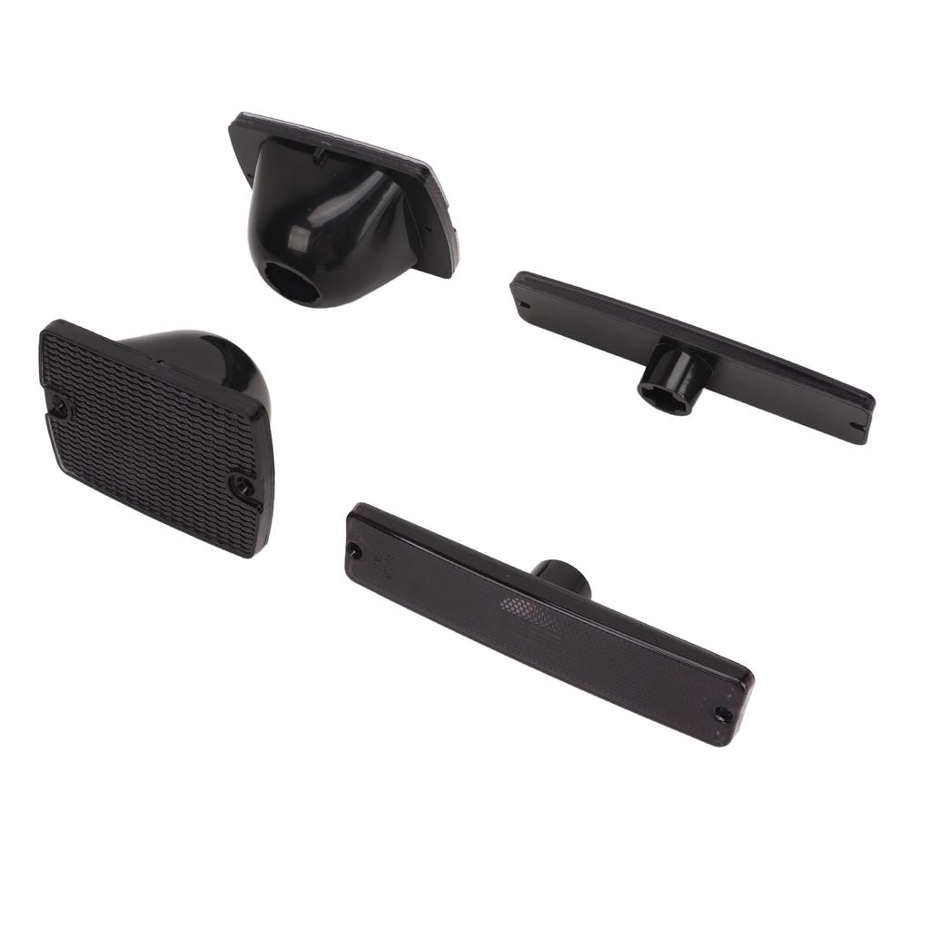 4PC Side Marker Light and Turn Signal Light Housings 56001378 Replacement for YJ