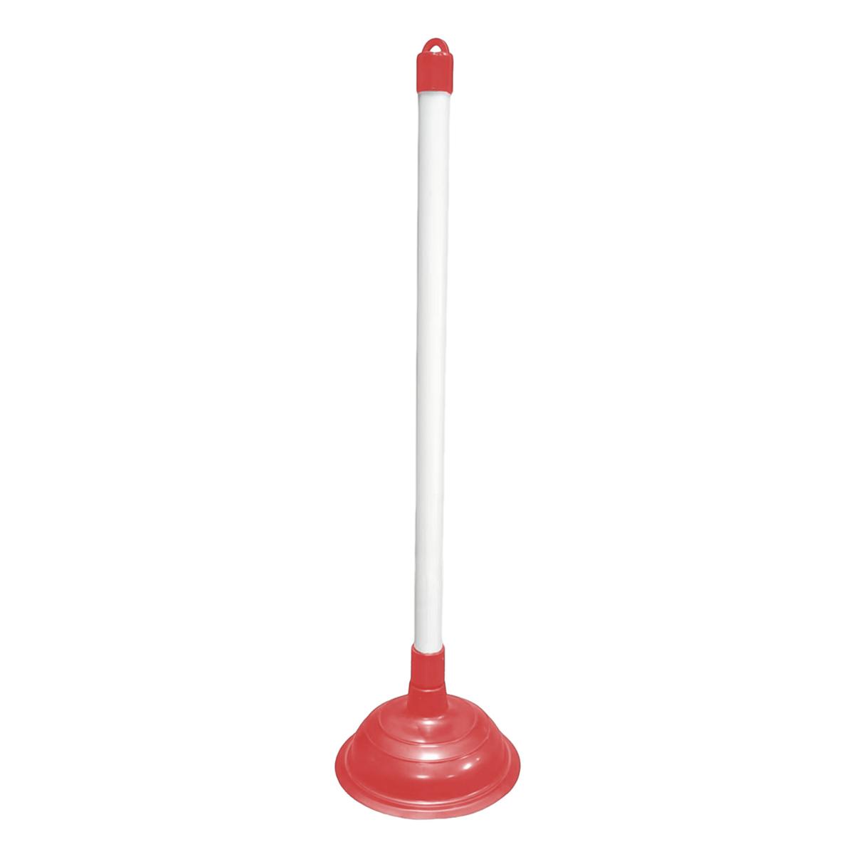 

Yousheng Toilet Drainer Heavy Duty Rubber Force Cup Plunger с длинной деревянной ручкой Туалетный драгер для засоренных туалетов Plastic handle красный