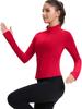 Autumn Slim-Fit Stand-Collar Yoga Jacket, Zip-Up Long-Sleeved Fitness Top