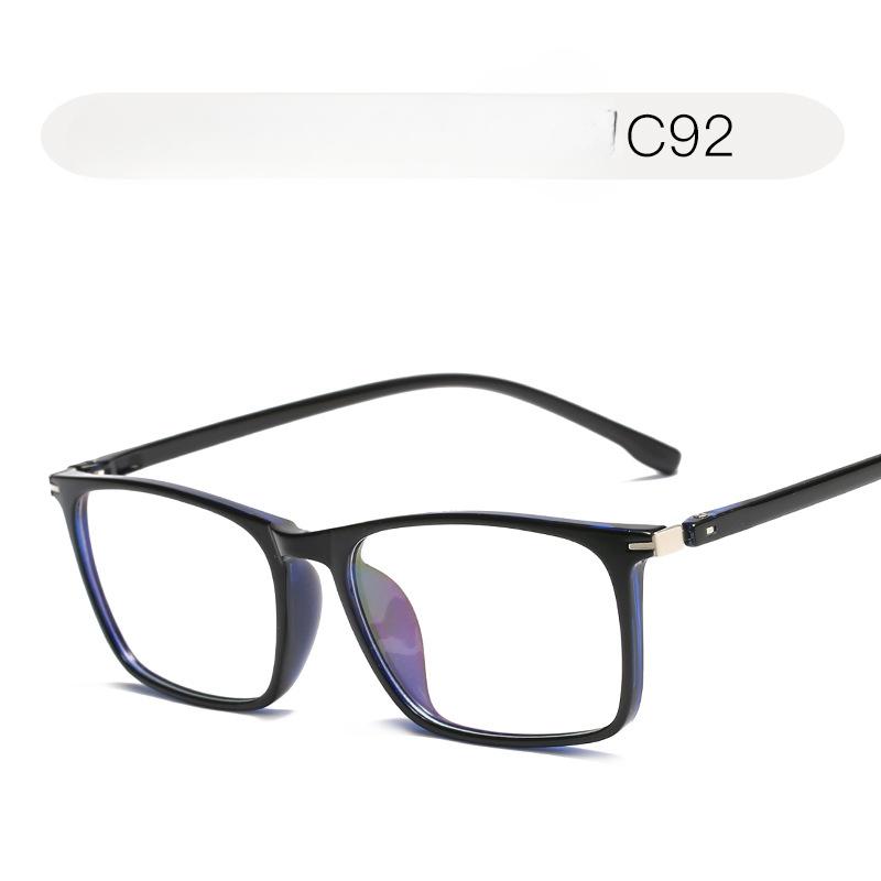 Синее светозащитное плоское зеркало Fashion Box TR90 Полнокадровая удобная рама — фото 6