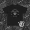 Sigil des Baphomet T-Shirt, Pentagramm, Satanische Okkulte Kunst, Black Metal