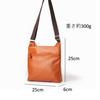 Toyooka Kobo Lightweight Shoulder Bag, Approximately 300g, Unisex, Genuine Leather, Crossbody, Camel, 4383-08