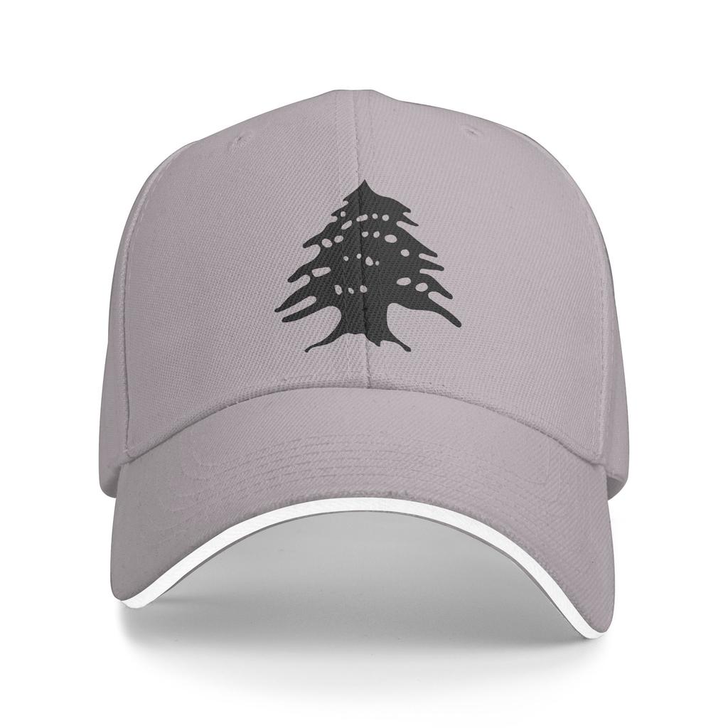 Lebanon Flag Black Symbol Baseball Cap Unisex Custom DIY Trucker Hat Summer Street Style Kpop Rock Snapback Cap