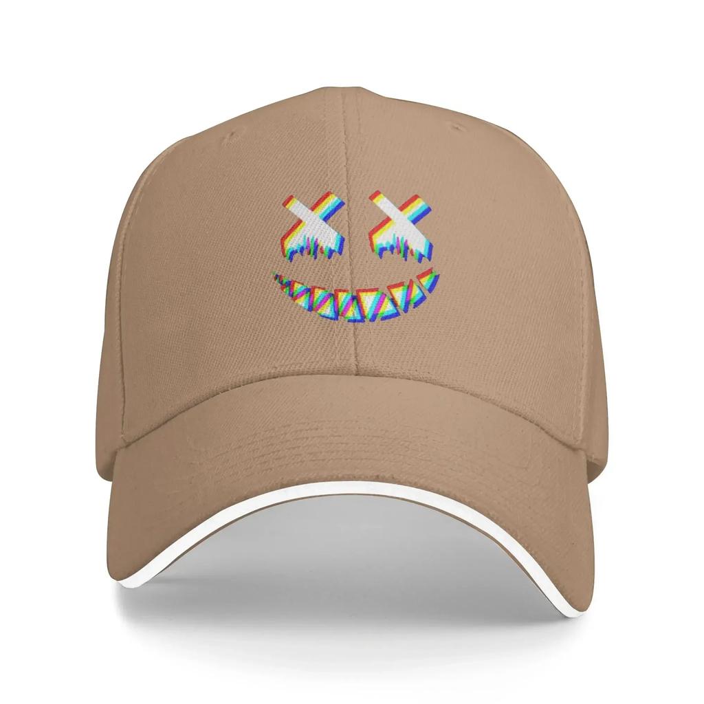 Smile Faces Patch Pattern Baseball Cap Cool TK Style Street Style Hip Hop Hats Summer Men Women Outdoor Sport Snapback Cap