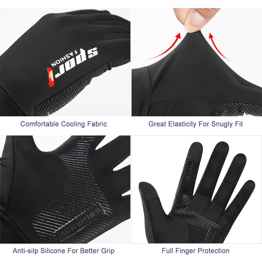 Rybářské rukavice Ženy Muži Protiskluzové rukavice Sportovní rukavice pro cyklistiku Motocykl Rybaření Jízda na koni
