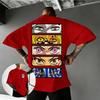 Anime Demon Slayer Vintage Cartoon TShirt Unisex Women 2026 Summer Graphic Print Short Sleeve Casual Streetwear Tops