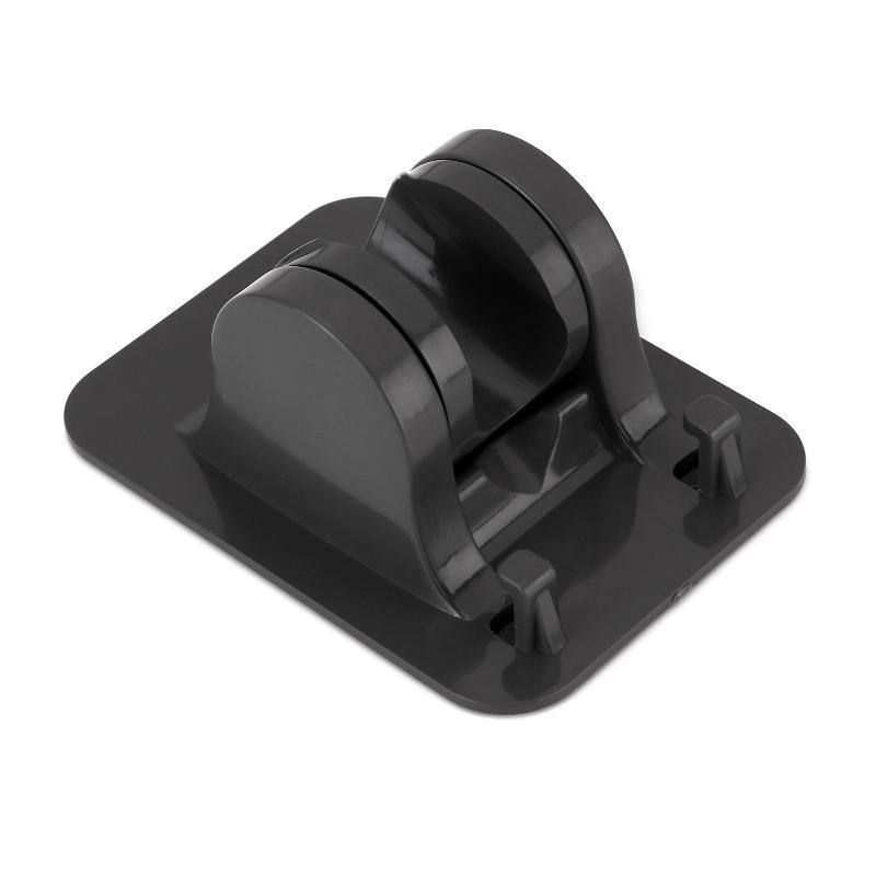 Wall Mount Shower Head Holder Strong Adhesive Residue Free Removable Waterproof ABS Bracket for Bathroom Use