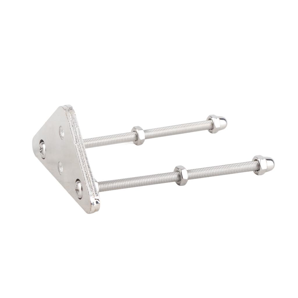 Skateboard Wall Mount Metal Silver Multifunctional Electric Scooter Display Storage Rack for