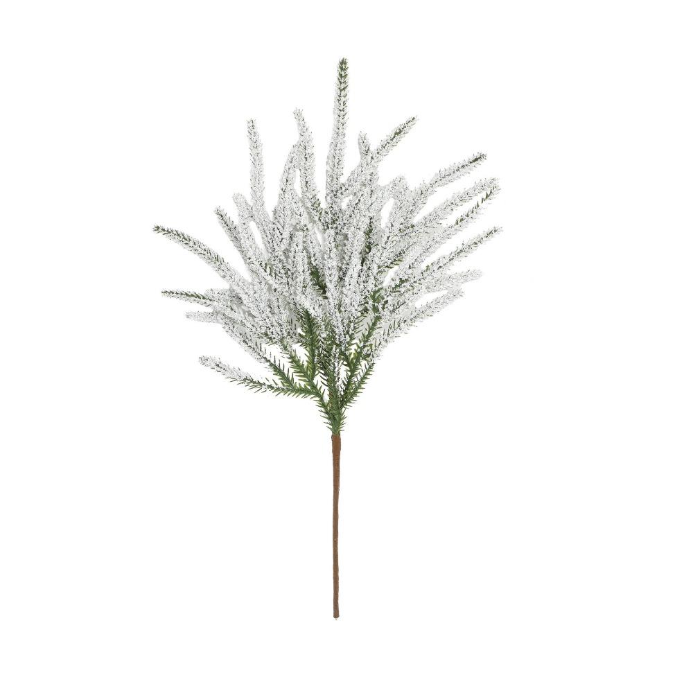 DIY Wreath Simulation Ceder Branches Plastic Christmas Pine Stem  Home Decoration