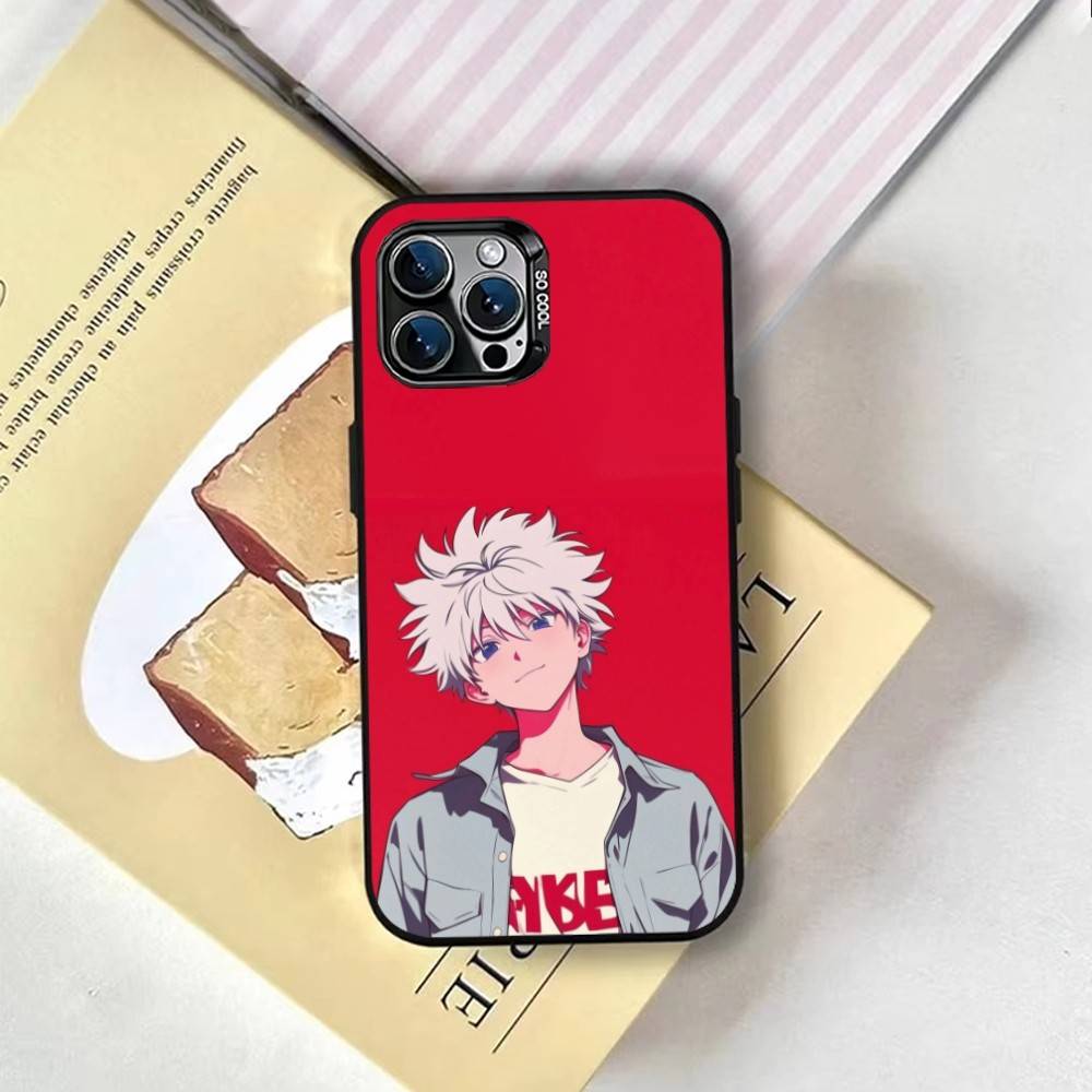 Hunter Killua Phone Case For iPhone 17,16,15,14,13,12,11 Plus,Pro Max,XS,Colorful Silver Black Cover