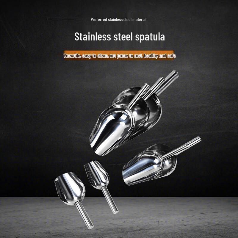 Commercial 201 Stainless Steel Food Scoop