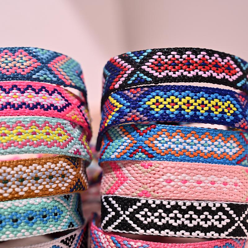 12 Kleuren Bohemia Vriendschap Kwastje Armband voor Vrouwen Mode Katoenen Touw Weven Zomer Strand Boho Meisjes Armbanden