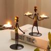 Restaurant Home Decor New Year Decor Candle Stand Candlestick Wedding Decoration Candle Holder