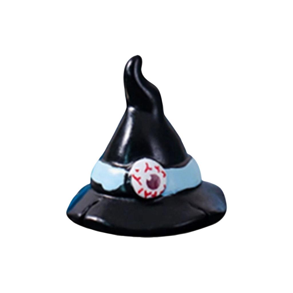 Halloween Ball Resin Figurine with and Pumpkin for Tabletop Shelf Decor