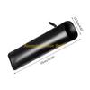 F26C Elegant Umbrella Bag Umbrella Carry Bag Black PU Leather Go on a Mission OR Car Vehicle Water Absorption Bag