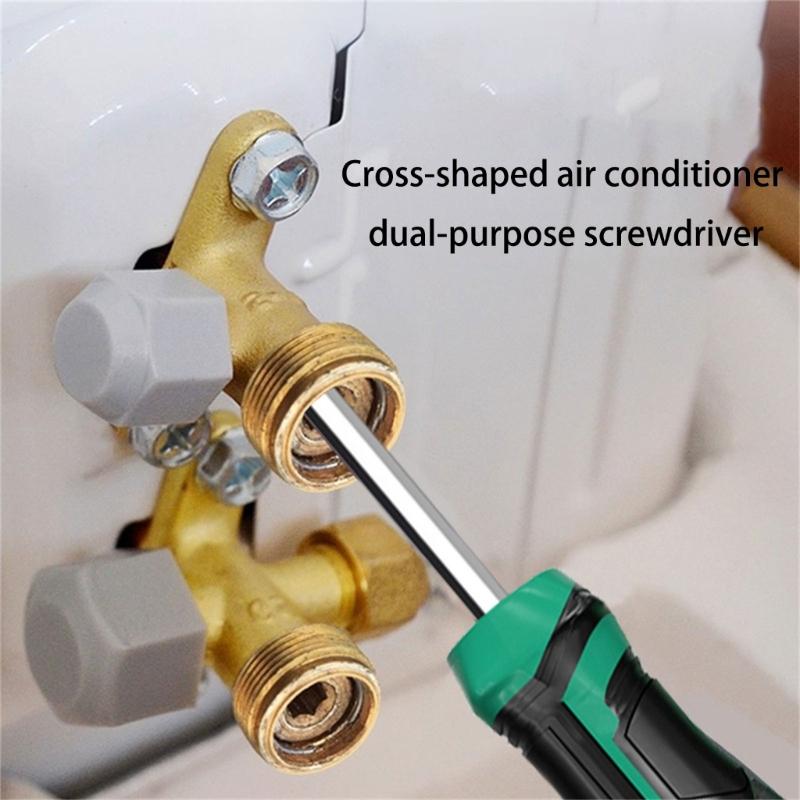 Long Screwdriver Magnetic Crossing Screwdriver Steel Screw Driver For Disassemble Toy Items Repair Tool 75mm/100mm