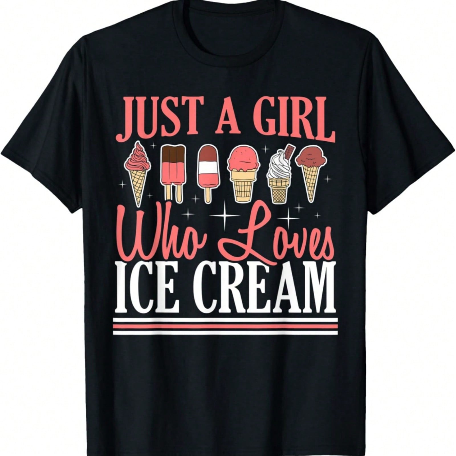 Just A Girl Who Loves Dumplings Wounisex Dim Sum T-Shirt S разноцветный