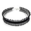 Samt Spitzen Rüschen Choker Halskette für Damen - Trendiger Süßer Schlüsselbein Schmuck