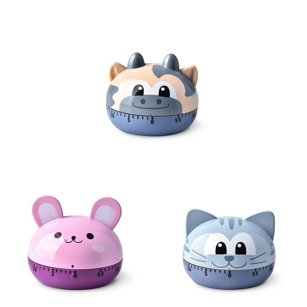 Animal Cartoon Mechanical Timer Kids Learning Time Management Toy With Children Gift