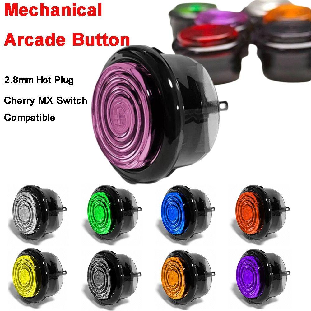 2.8mm Hot Plug Mechanical HITBOX Arcade Button for Street Fighte 6 Arcade Stick Upgrade