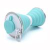 Collapsible Cups Silicone Travel Camping Cup Folding Water Cups with Lids Hanging Buckle Drinking Cup for Outdoor Use Hiking 500ml