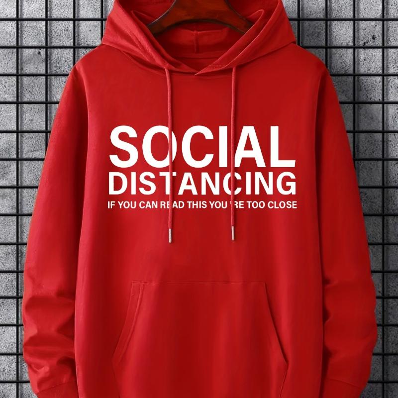 Vintage Dyed & Drawstring Hood, Men's Hooded Sweatshirt, Great for Coffee Runs