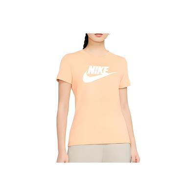 Essential Short Sleeve T-Shirt Women Tops Pink Orange BV6170-734