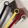 Fashionable belt for women, 2026 new style, with skirts, Korean version, circular knot, retro, spicy girl accessories, high-end