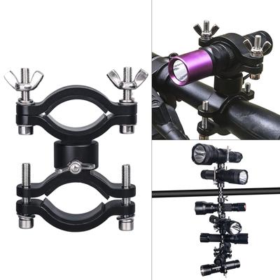 Bike Flashlight Holder Cycling Bicycles Light Mount Holder Flashlight Torch Clip Clamp Riding Biking Bike Light Bracket