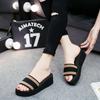 Comemore Summer Women Shoes Platform Comfortable Platform Non -Slip Slippers Wedge Beach Flip Flops House Sandals Zapatos Mujer
