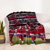 Arsenal Blanket Soft Warm Cozy Perfect for Seaside Bedding Office Chair All-Season Use Playful Design Birthday Christmas Gift Blanket