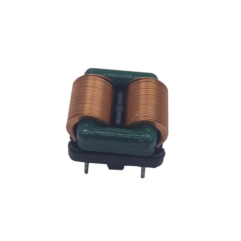 Flat Coil Common Mode Choke SQ1212, 0.13*1.0 Pin Pitch, 13*10, 10mH, Horizontal