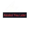 Sea Customer Outdoor 'No Pain No Gain' Motivational Embroidered Velcro Patch